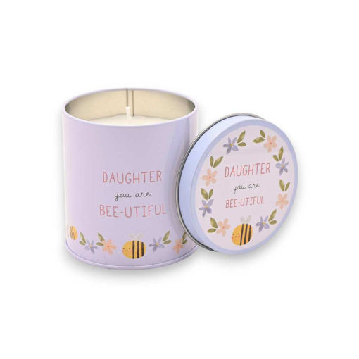 Picture of LOVE LIFE TIN CANDLE - DAUGHTER
